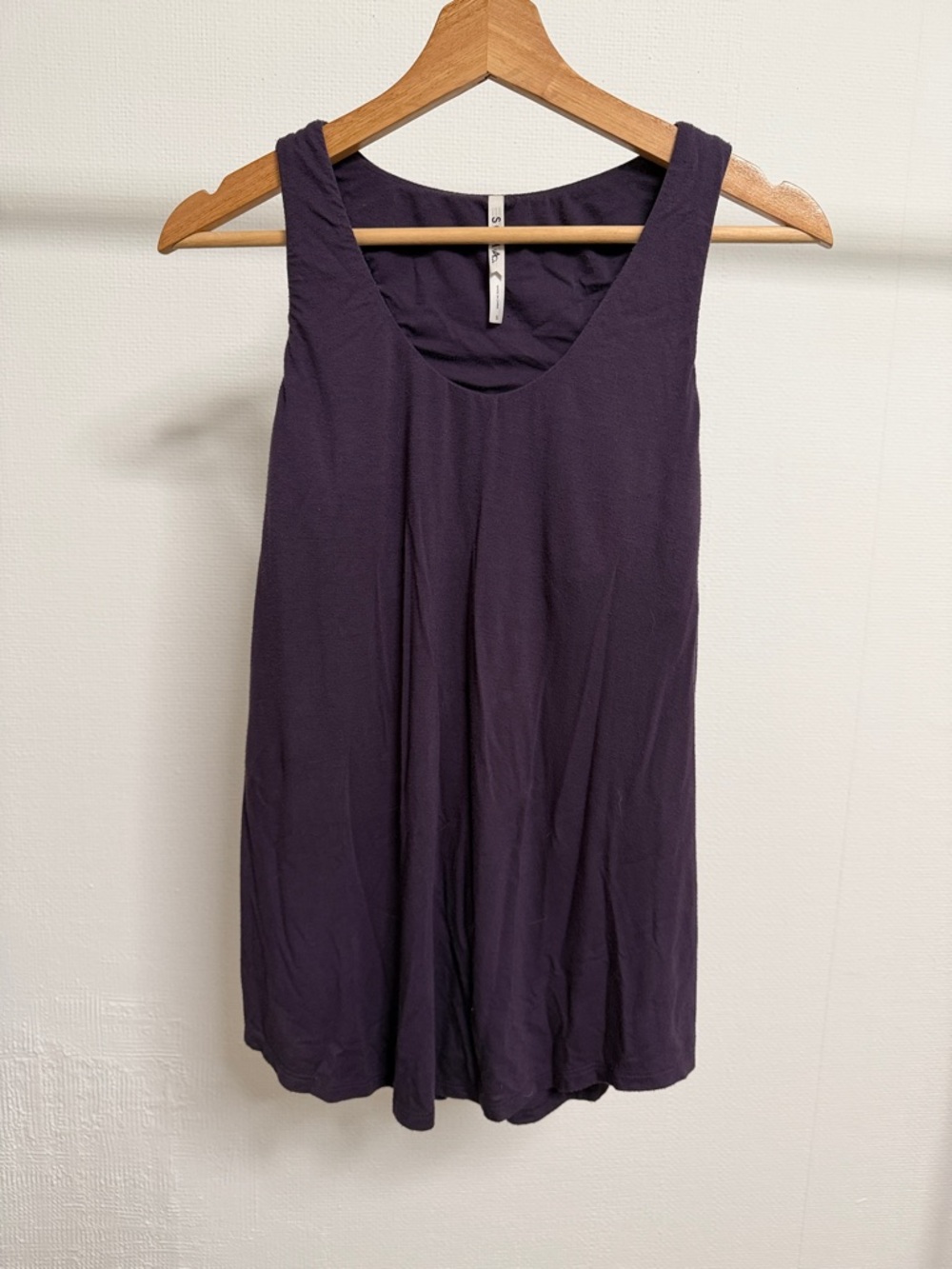 Soma Purpl Scoop Neck Tank